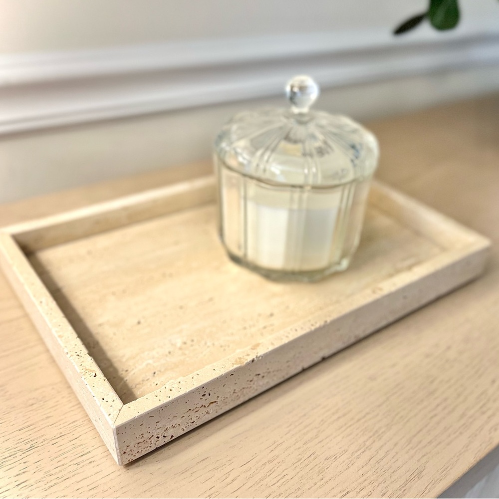 Studio McGee & Co Travertine Tray